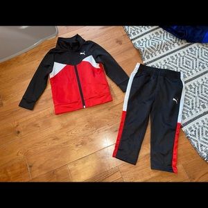 18 month boy puma outfit